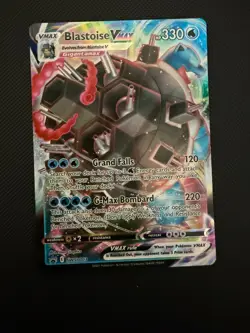 Pokemon Card Blastoise VMAX SWSH103 SWSH Black Star Promo Standard Size NM - Image 1