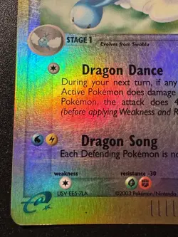 Altaria 2/97 EX Dragon Pokemon Card Reverse Holo Foil Rare HP - Image 5