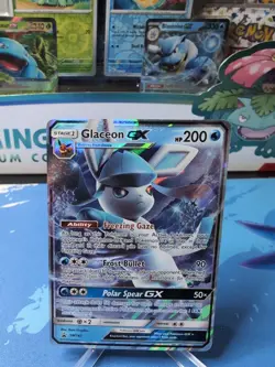 Glaceon GX - SM147 - Pokemon Sun & Moon Promo Ultra Rare Card NM - Image 1