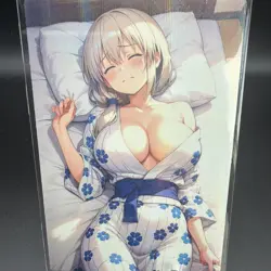 Uzaki Tsuki Anime Waifu Card Doujin ACG Goddess Holo - Image 1