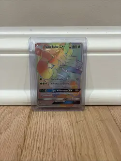 Pokemon TCG Tapu Bulu GX Holo Card Burning Shadows 149/147 Secret Rare - Image 1