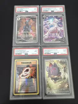 Lot Of 4 Graded Pokemon Cards All PSA 9 - Image 1