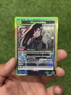 Mina Ashiro Kaiju No.8 UA28BT/KJ8-1-005 SR Union Arena Card KJ8-1-004 - Image 1