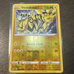 Electabuzz 058/192 Rebel Clash - Reverse Holo - Pokemon TCG Card - NM - Image 1