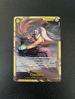 Crocodile - OP14-120 OP14-120 The Azure Sea's Seven Foil One Piece Card - Image 1