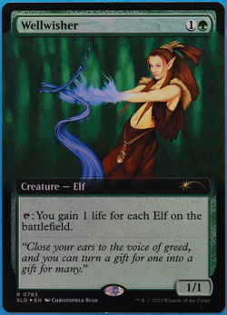 Wellwisher (Secret Lair Promo) FOIL MINT MTG MAGIC CARD (503486) ABUGames - Image 1