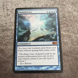 Omniscience - Magic 2013 - MTG Magic the Gathering - MP - Image 1