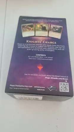 Magic: The Gathering Throne Of Eldraine Brawl Deck Knights' Charge NIB - Image 2