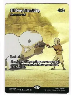 1x MTG Lifelong Friendship - Eladamri's Call *Borderless* Avatar Mythic! NM MINT - Image 1