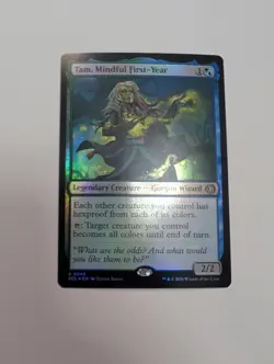 MTG - Tam, Mindful First-Year (Foil) - Lorwyn Eclipsed NM/M Condition - Image 1