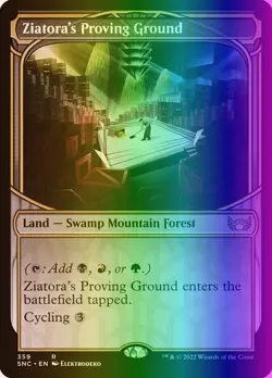 MTG Ziatora's Proving Ground (359/547) Streets of New Capenna LP FOIL - Image 1
