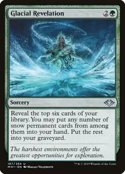MTG Magic the Gathering Glacial Revelation (167/404) Modern Horizons NM - Image 1