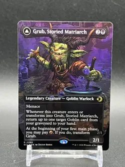 Grub, Storied Matriarch (Borderless) Lorwyn Eclipsed Foil - Image 1
