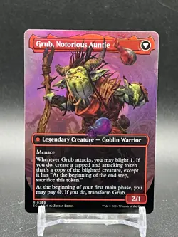 Grub, Storied Matriarch (Borderless) Lorwyn Eclipsed Foil - Image 2
