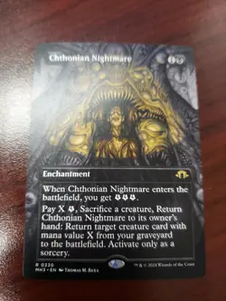 Chthonian Nightmare (Borderless) Modern Horizons 3 Regular - Image 1