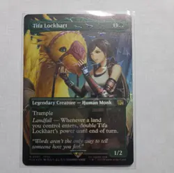 Tifa Lockhart MTG (Borderless) (Chocobo Track Foil) Final Fantasy 0567 Rare - Image 1