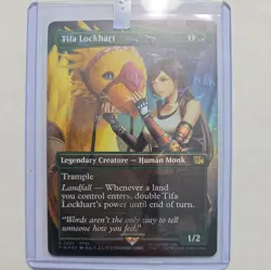 Tifa Lockhart MTG (Borderless) (Chocobo Track Foil) Final Fantasy 0567 Rare - Image 3
