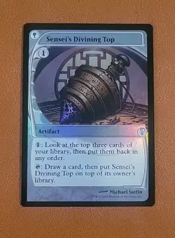 NM FOIL Sensei's Divining Top #231 Future Sight Frame Mystery Booster 2 - Image 1
