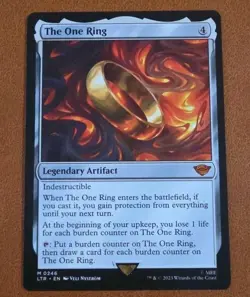 NM The One Ring LTR #0246 Lord Of The Rings Universes Beyond - Image 1