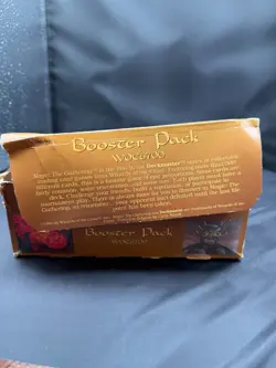 Magic the Gathering MTG Empty Revised Booster Box Poor Condition - Image 2