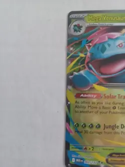 Mega Venusaur EX 003/132 Mega Evolution, English Pokemon Card, NM - Image 5