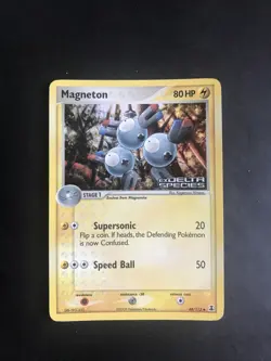 Pokemon Magneton Holo Stamped 48/113 Ex Delta Species - Image 1
