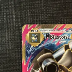 Pokemon M Blastoise EX Full Art Holo Ultra Rare Evolutions 102/108 Mega Card - Image 2