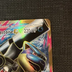 Pokemon M Blastoise EX Full Art Holo Ultra Rare Evolutions 102/108 Mega Card - Image 3