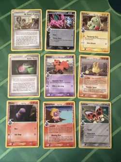 Pokemon Vintage EX Dragon Frontiers 9 Card Lot - Image 1