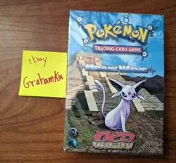 Pokemon Neo Discovery - Brainwave Theme Deck Pack Factory Sealed Vintage NIB - Image 1