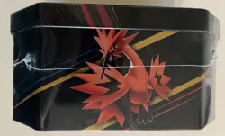 Crown Zenith Galarian Zapdos Tin Brand New Factory Sealed Condition Pokemon TCG - Image 3
