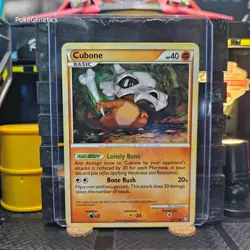 Cubone Triumphant Pokemon TCG 60/102 HeartGold & SoulSilver Common - Image 1