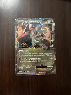 Tyrantrum EX - XY70 - Black Star Promo - Pokemon Card Holo #XY70 - Image 1