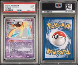 2005 Pokemon EX Deoxys - Deoxys EX Holo Rare 98/107 - PSA 9 MINT - POP 167 - Image 2