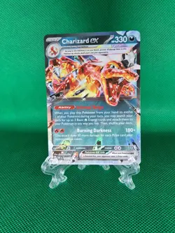 Pokemon TCG Charizard ex Sv03: Obsidian Flames 125/197 Holo Double Rare - Image 1