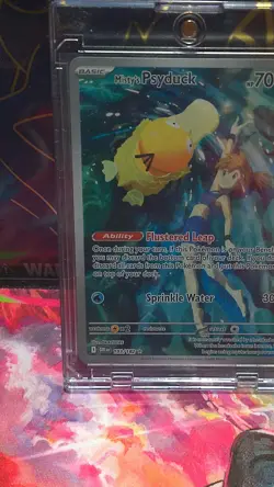 Pokemon Misty's Psyduck Illustration Rare Holo Sv10 Destined Rivals 193/182 - Image 1