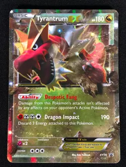 Pokemon Tyrantrum EX XY70 Ultra Rare Holo (MP) - Image 1