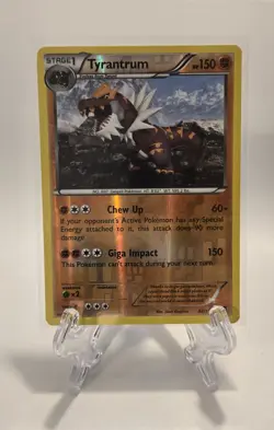 Tyrantrum 62/111 Pokemon XY - Furious Fists Reverse Holo - Image 1