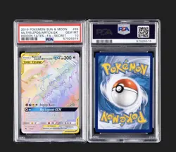 2019 POKEMON SUN MOON HIDDEN FATES MLTRS ZPDS ARTCN GX #69 FA-SECRET PSA 10 - Image 3