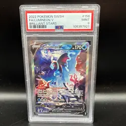 2022 Brilliant Star Lumineon V Full Art Alt. SWSH 156/172 Pokemon PSA 9 Mint - Image 1
