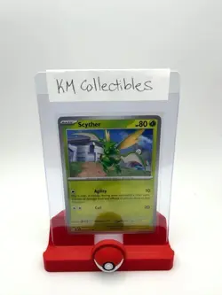 #004/197 Scyther Normal Common - Pokemon TCG SV03: Obsidian Flames NM - Image 3