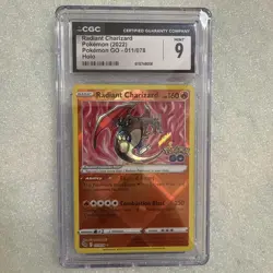 Pokemon TCG Radiant Charizard Crown Zenith Holo Ultra Rare - Image 1
