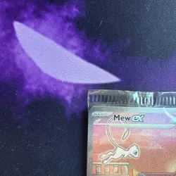 Mew ex SVP 053 Pokemon TCG Scarlet Violet 151 Black Star Promo Full Art SEALED - Image 2