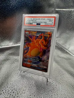 Charizard Gx Pokemon Sm Black Star Promo SM211 NM PSA 9 - Image 1