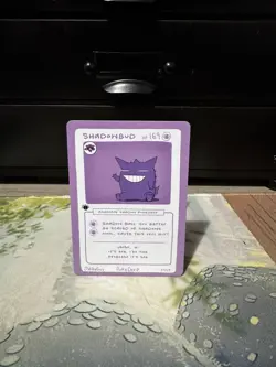 Shadowbud (Gengar) 24/25 - 1st Edition Pokederp First Print Fan Art - Pokemon - Image 1
