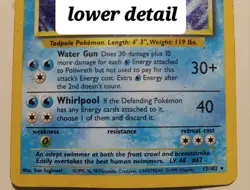 1999-2000 Poliwrath Unlimited Holo Super Rare Pokemon TCG Base Set 13/102 - Image 4