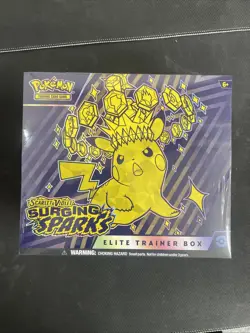 Pokemon TCG Surging Sparks Elite Trainer Box ETB Sealed - Free Shipping - Image 1