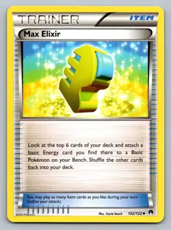 Pokemon TCG XY - BREAKpoint Max Elixir 102/122 - Image 1