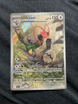 Unfezant 150/086 Illustration Rare Pokemon TCG New Mint Condition - Image 1