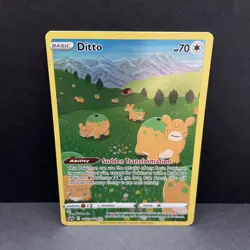 Ditto Pokemon Crown Zenith Galarian Gallery GG22/GG70 Full Art Holo Rare NM - Image 1
